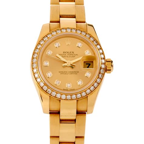 large face ladies rolex watch
